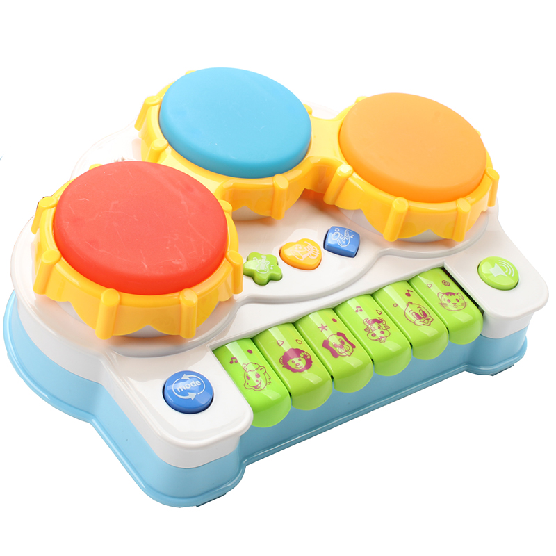 Children baby clap drum music Infant toys Electric hand clap drum Electronic keyboard Gopher function story machine