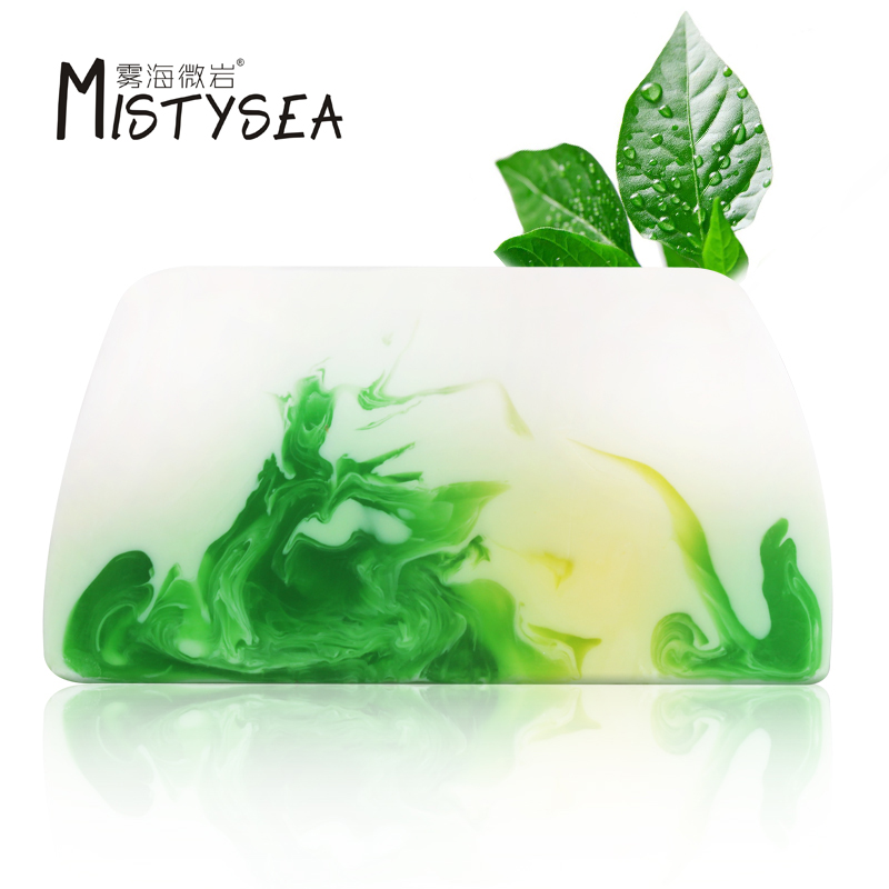 雾海微岩Mistysea系列半夏精油手工皂 白皙补水洁面皂香皂 110g