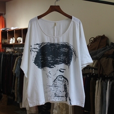 Футболка 2017 лето новой корейской версии женщин свободный тонкий бель