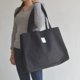 Вместительный и большой шоппер подходит для мужчин и женщин для отдыха, очень большая портативная универсальная сумка на одно плечо