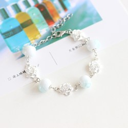 Bing Xin Yujie Small Fresh Handmade Literary Ceramic Jewelry Bracelet Girlfriend Gift Fashionable Popular Small Jewelry 585