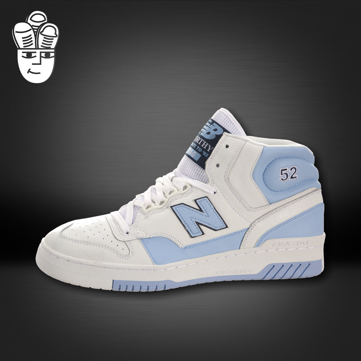 New Balance Worthy 740 NB男子高帮篮球鞋 复古运动休闲鞋