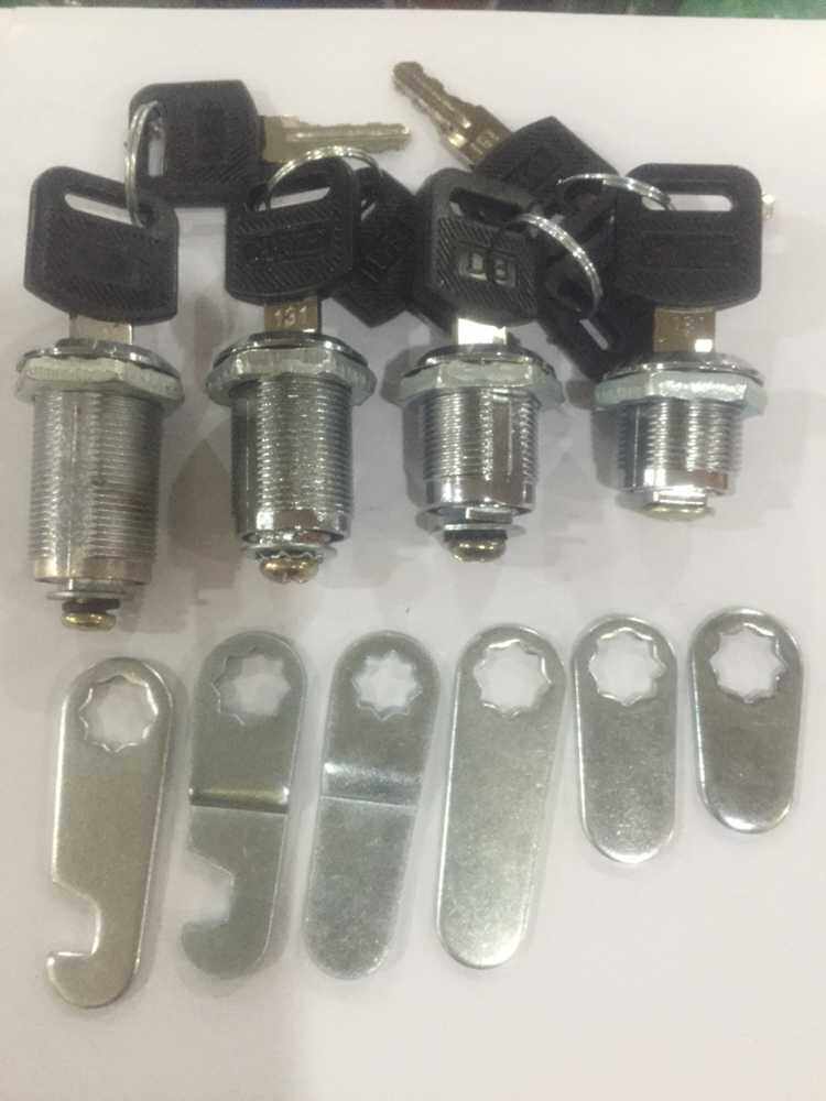 Letter box lock Electric box lock 103-20 turn tongue lock Iron cabinet lock Main shell lock Diameter 18MM lock