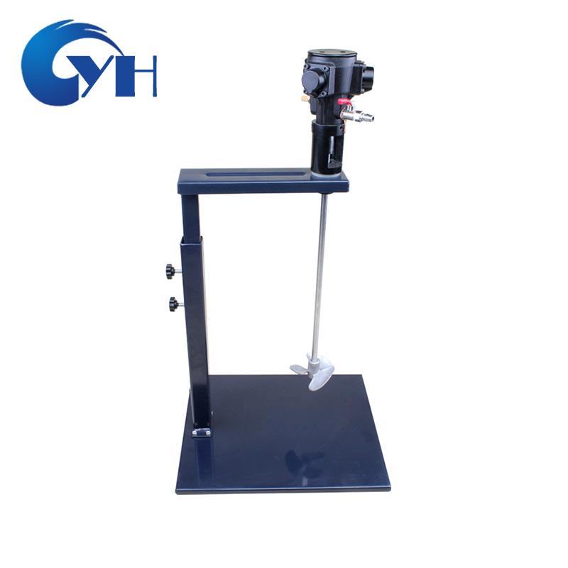Taiwan 5 gallon pneumatic lift mixer paint coating glue platform mixer ink liquid