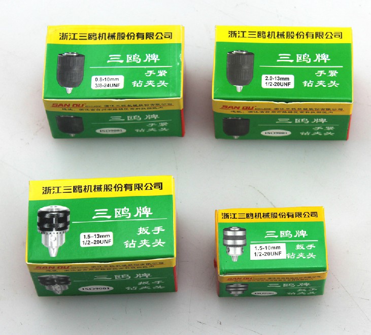 Three-European-card desktop drilling machine clamping 3-16mm 3-16mm B16 B16 1-13mm B16 B16 wrench with high accuracy