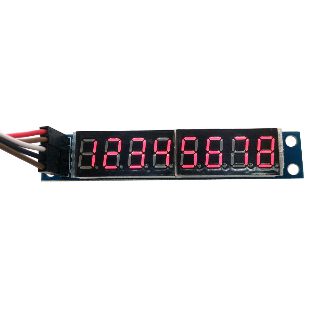 8-digit number 7-segment digital LED display Cascade Finished Product MAX7219 Module Offers-Taobao