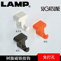 lamp lamp hardware ABS resin magnetic adhesive hook lifting weight 2kg suction cup no trace adhesive hook no punch MJ-45