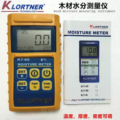 KLORTNER Induction KT-60 Wood moisture meter Wood tester Measuring instrument Measuring instrument hygrometer detection