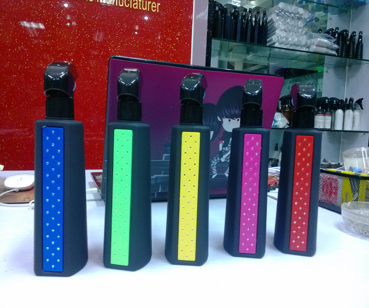 Fog-shaped hair pot cut pot new frosted pot crystal strip crystal blower spray