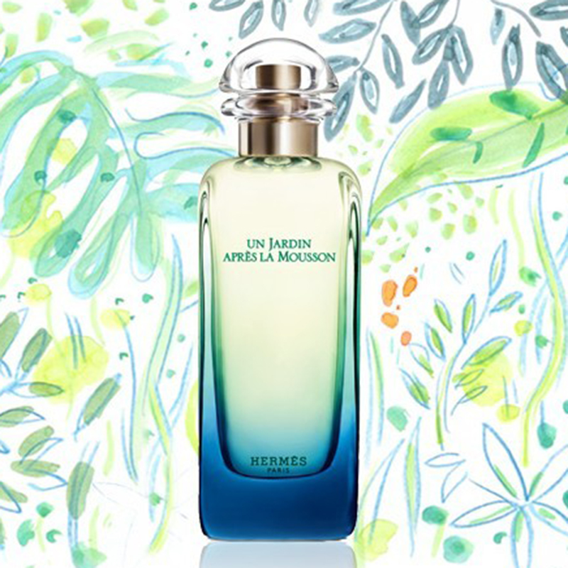 Hermes爱马仕 雨季后花园印度花园中性女士淡香水50/100ml