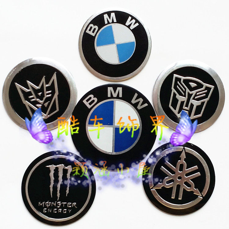 Electric car Locomotive Retrofit Sticker Appliquet BMW Car Label Paper Deformed Diamond Mountain Leaf Ghost Claw Car Sticker