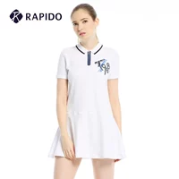 Rapido truy cập với mùa hè mới sản phẩm phụ nữ POLO cổ áo thể thao và giải trí ăn mặc CP7327K09 bộ quần áo adidas nữ mùa hè