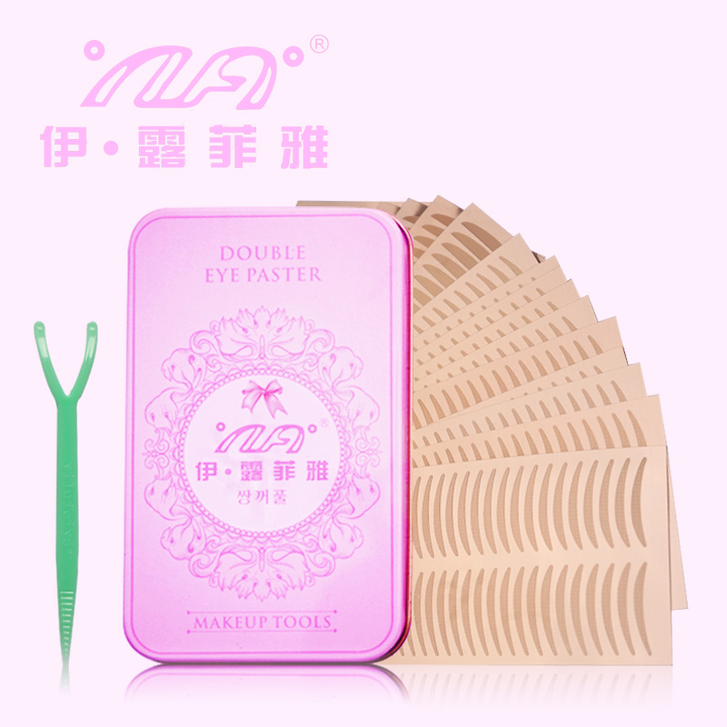 伊·露菲雅1040贴双眼皮贴隐形纤维条自然透气肉色美目贴 彩妆
