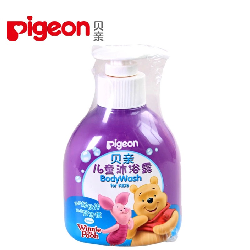 贝亲温和沐浴露 迪斯尼系列儿童宝宝洗澡乳液250ml 天然植物 IA48