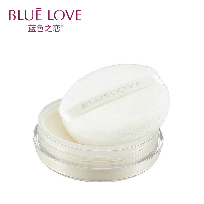 蓝色之恋自然修容蜜粉散粉 控油定妆粉 清爽亮泽 专柜正品