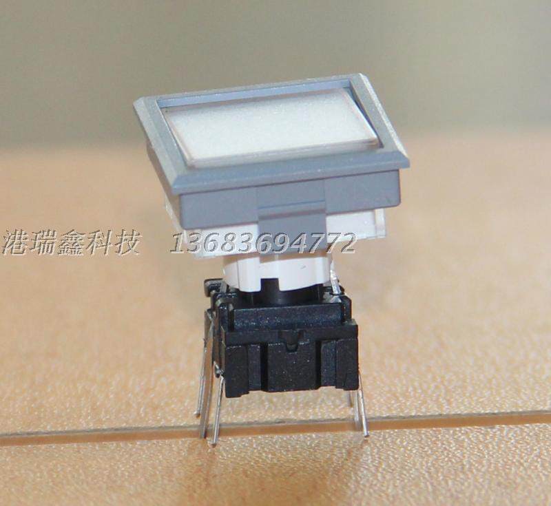 Danish MEC button switch grey edge white cap reset switch microswitch 3FTH9 1K1116 2K03 2K03 lamp