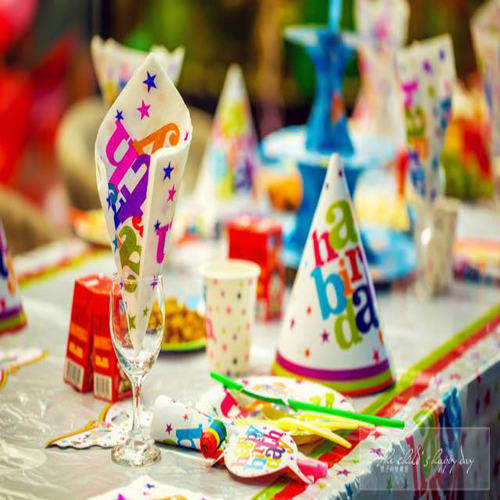 Children's birthday party supplies decoration baby one-year-old arrangement party supplies birthday venue dress up 12 people package