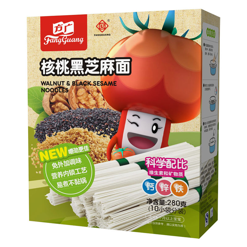 乐友孕婴童 方广营养配方核桃黑芝麻面条 婴儿食品宝宝辅食