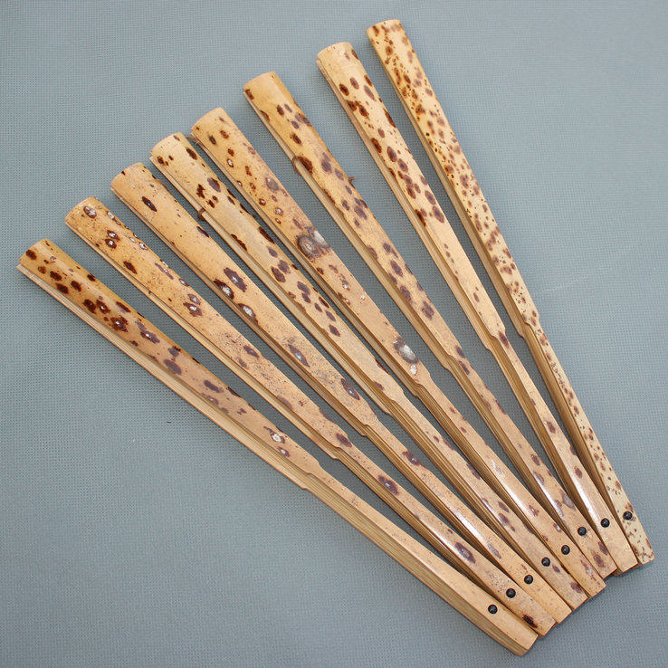 Souru - style plays folding fan 95 inch 18 Mei deer fan fan bamboo fan franc franc collection gift play real film