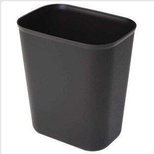 Special price square plastic trash can household garbage cylinder 8L waterproof and fireproof room bin anti-flame retardant garbage can