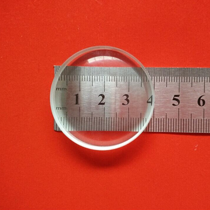 凹透镜镜片直径4cm 焦距-10cm 双凹 缩小镜 光学教学仪器