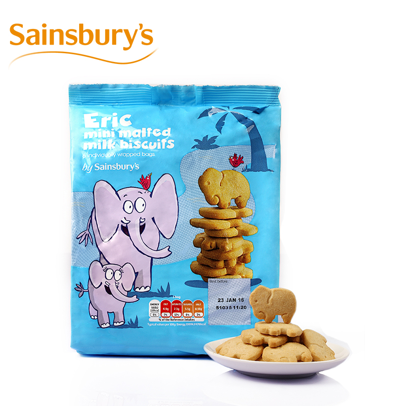 英佰瑞 Sainsbury's儿童饼干 婴儿饼干150g 英国进口09a