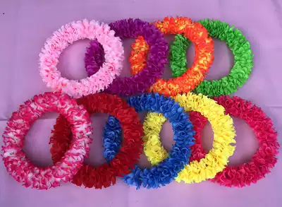 Round semi-circular hard ring wire wreath sports props opening ceremony kindergarten props gymnastics wreath