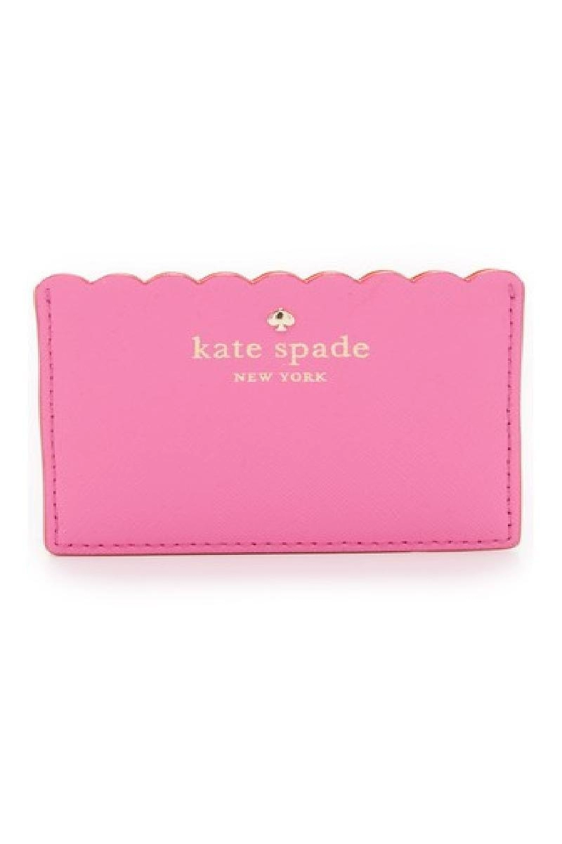 Gửi thư trực tiếp Hoa Kỳ Kate Spade New York S4683P túi bán tải nữ màu hồng bột logo thủy triều xù - Chủ thẻ