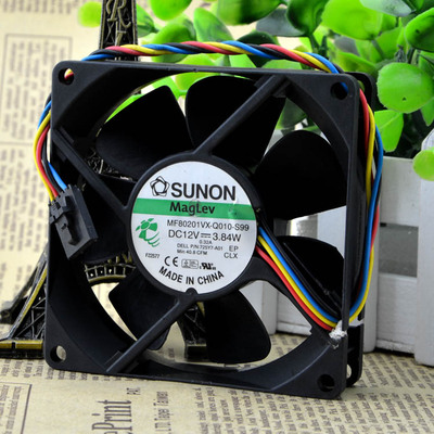 Оригинальный вентилятор Jianzhun SUNON MF80201VX-Q010-S99 8020 12 В 3,84 Вт 4 провода 8 см