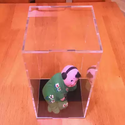 Acrylic display box model cover doll box transparent assembled model model cartoon animation dust box
