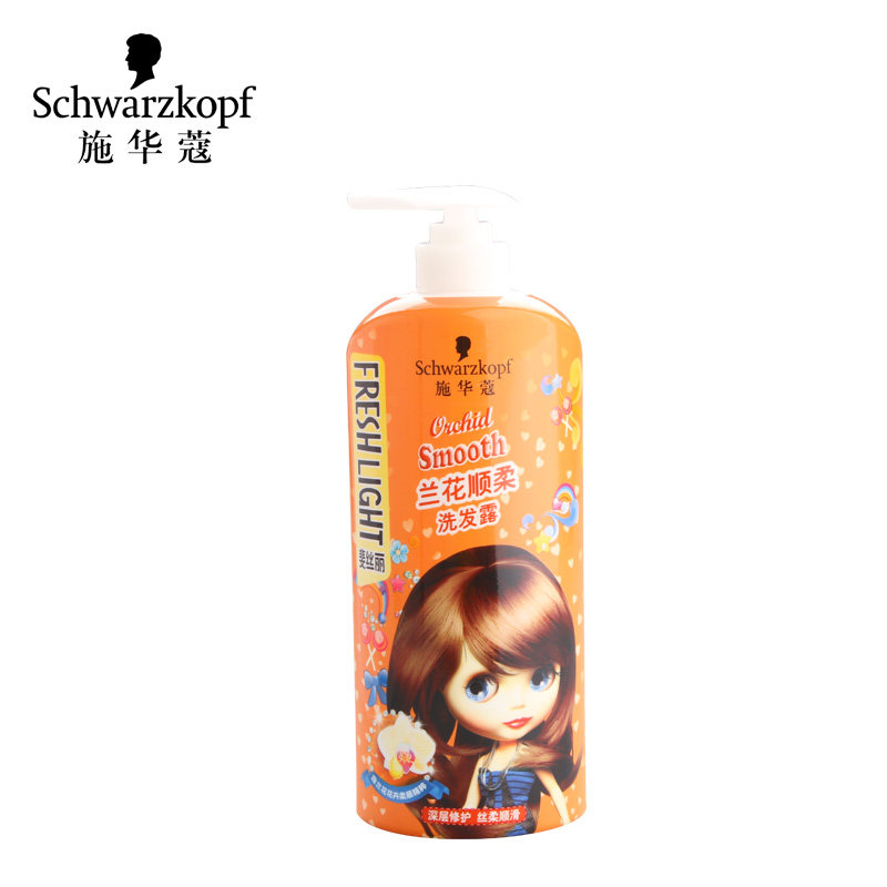 【天猫超市】Schwarzkopf施华蔻斐丝丽兰花洗发露680ml 滋养修护