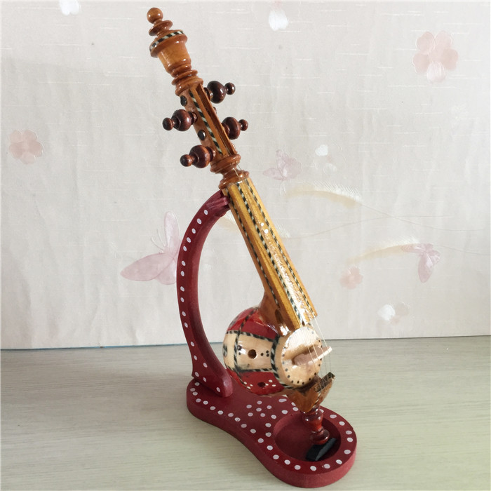 Ai Czech Xinjiang Uyghur ethnic musical instruments Handicraft home decoration props ornaments set up piano brackets