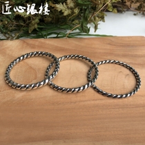 Original sterling silver bracelet closed silver bracelet 999 foot silver jewelry handmade men and women couples love gifts