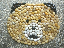 Yuhua Stone Pebble Decorative Carpet Mat (Cute Bear 40*50)