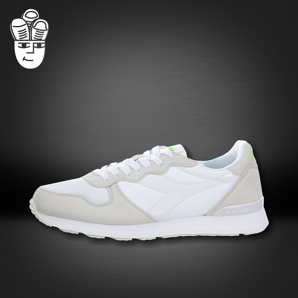 Diadora Camaro Double 迪亚多纳男子复古跑鞋 运动休闲鞋 缓震