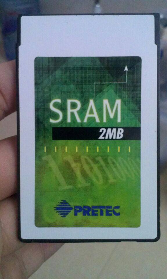 New original spot SRAM card 2MB PRETEC Xiwang Technology PCMCIA 8M6M4M1M with battery