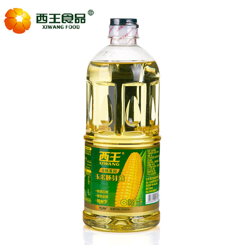 【天猫超市】西王 玉米胚芽油1L 非转基因 植物甾醇 压榨食用油