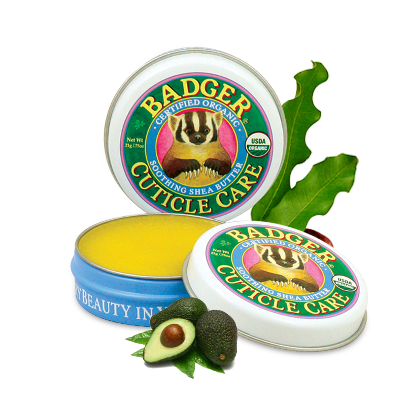 美国 Badger贝吉獾 乳木果护甲 指甲漂漂膏 21g 缓解粗糙