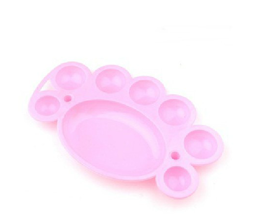 美甲工具 美甲彩绘 绘画颜料专用调色盘 专用配件