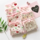 6 đồ lót cotton phụ nữ eo thấp quần short tam giác người yêu dâu tây đơn giản đồ lót