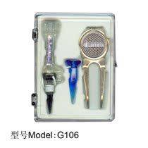 CAITON Golf Green Fork Ball TEE Pin Gift Box Set Gadget Supplies Accessories