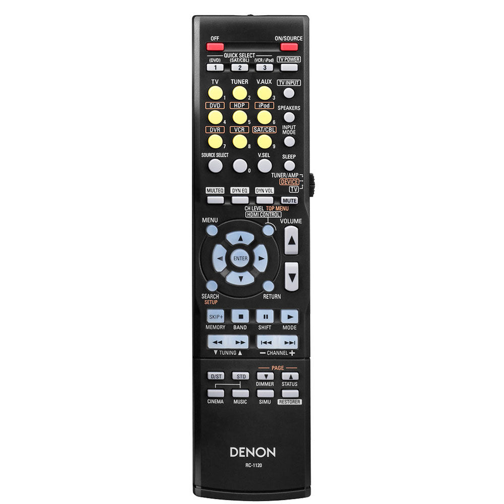 Original Tianlong AV amplifier 5 1 audio remote control RC-1120 Adaptation AVR590 AVR-1610