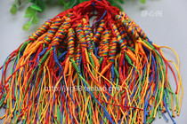 Five-color rope gold junction auspicious junction Tibet hand-hand-arm hanging hang on mobile phone