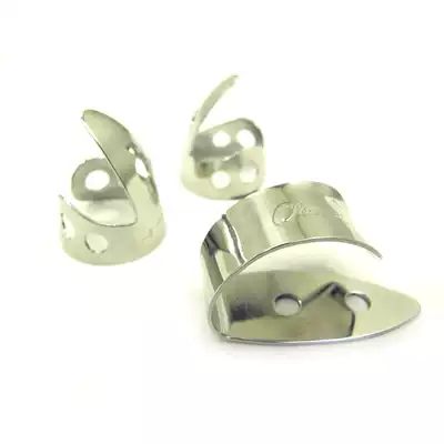 vorson brass nickel-plated steel nail guitar finger cover Banjo nail Hawaiian Electric guitar YG-3-4