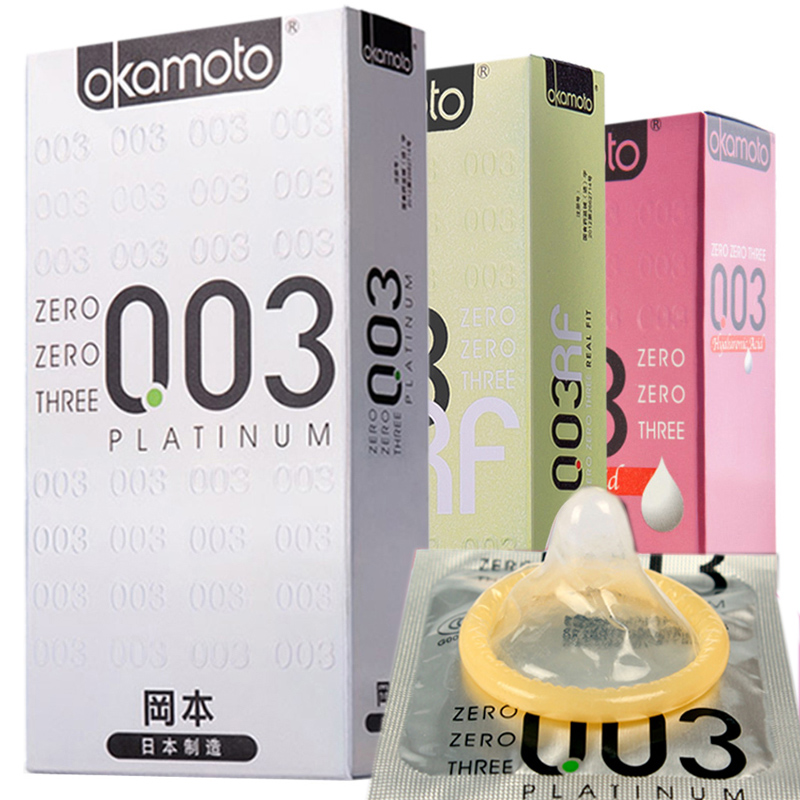 冈本进口003超薄安全套 超润滑避孕套情趣组合byt成人用品