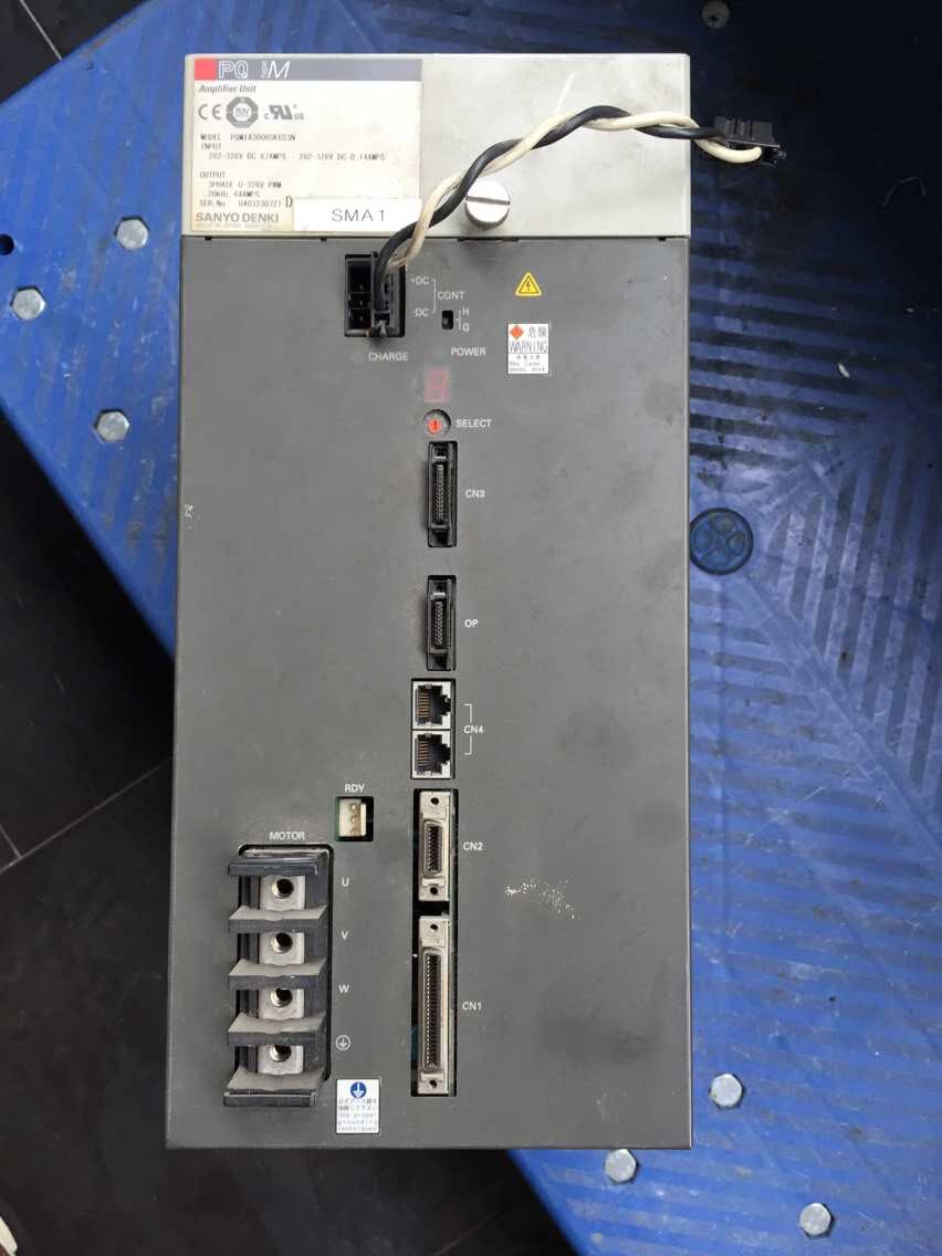 Sold Nissei drive PQM1A300HSK6S3N and undertook maintenance of Yaskawa server motor services