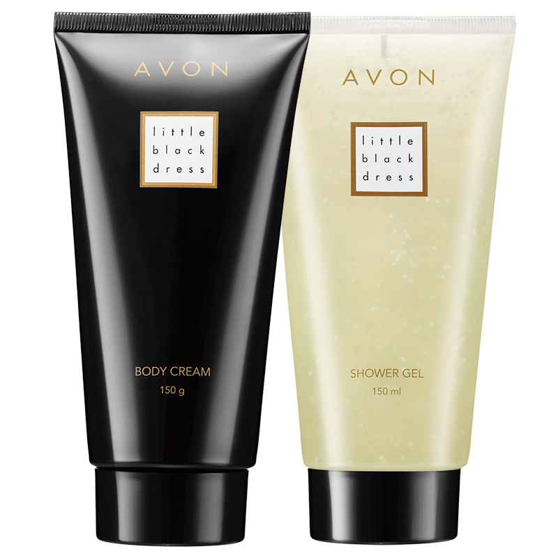 【天猫超市】Avon/雅芳小黑裙洗护套装（沐浴150ml香体乳150g）