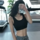 Làm đẹp lưng đồ lót thể thao chống sốc tập hợp áo ngực tập thể dục yoga khô nhanh áo ngực không có vòng thép mồ hôi mùa hè