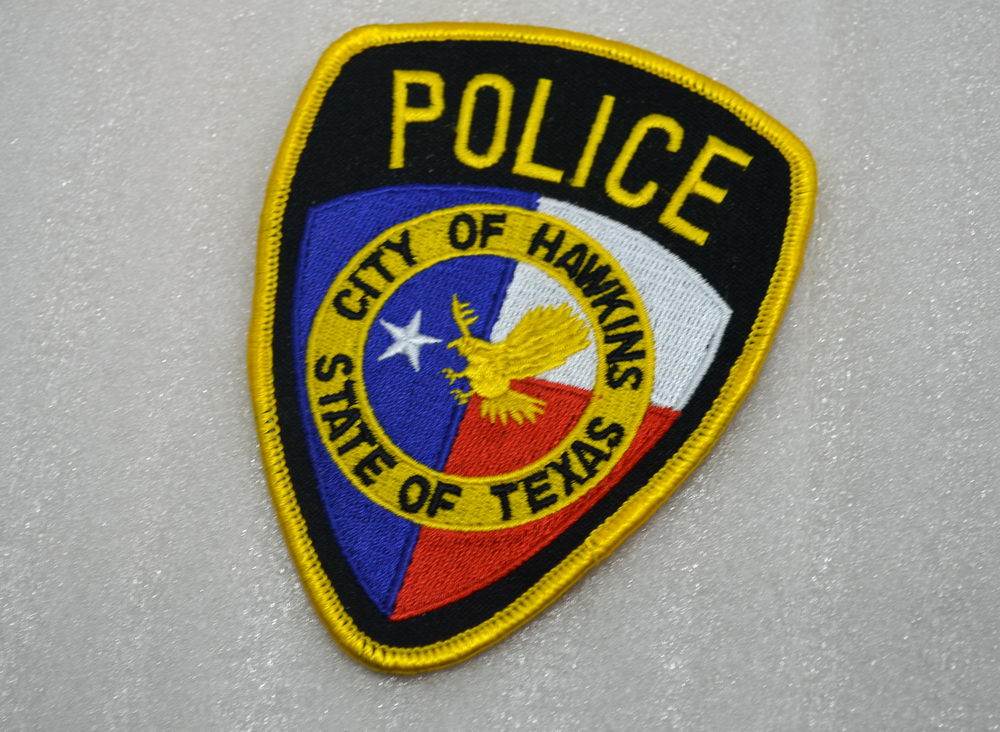 Rare collection US Texas TEXAS HAWKINS HAWKINS EMBROIDERY BADGE ARM BADGE 