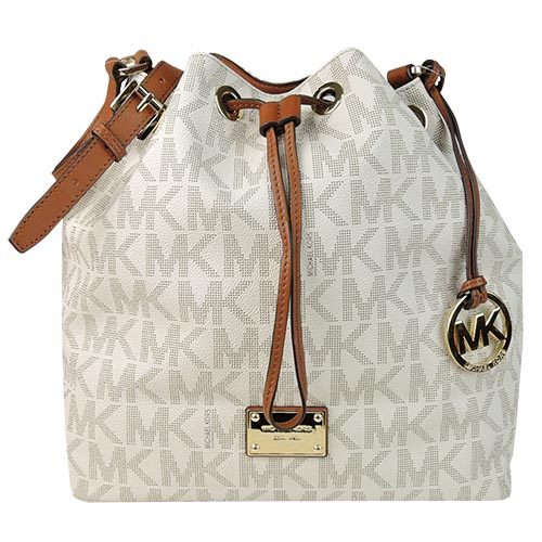 MICHAEL KORS 方牌PVC束绳水桶包(米) PayEasy官网直邮